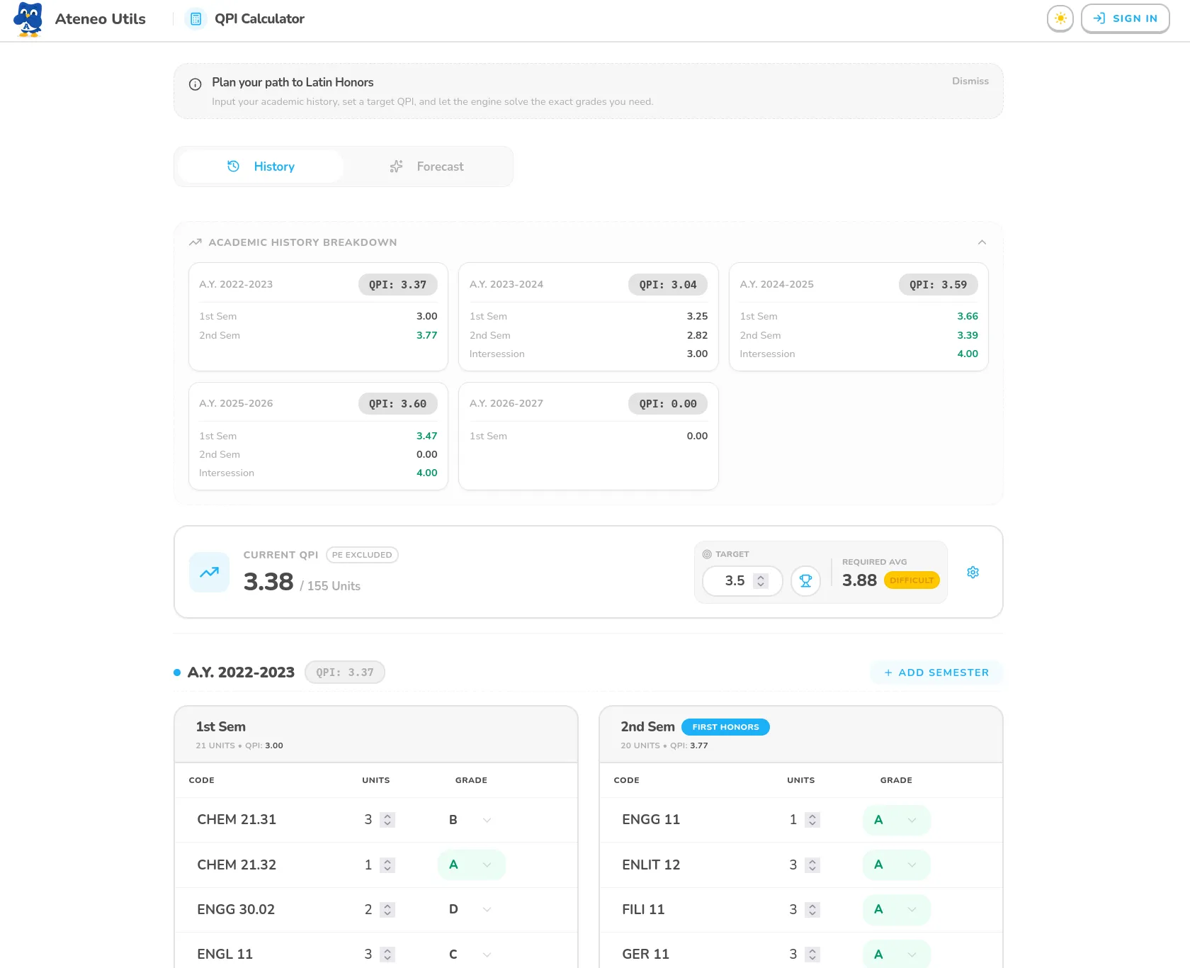 Grade Calculator
