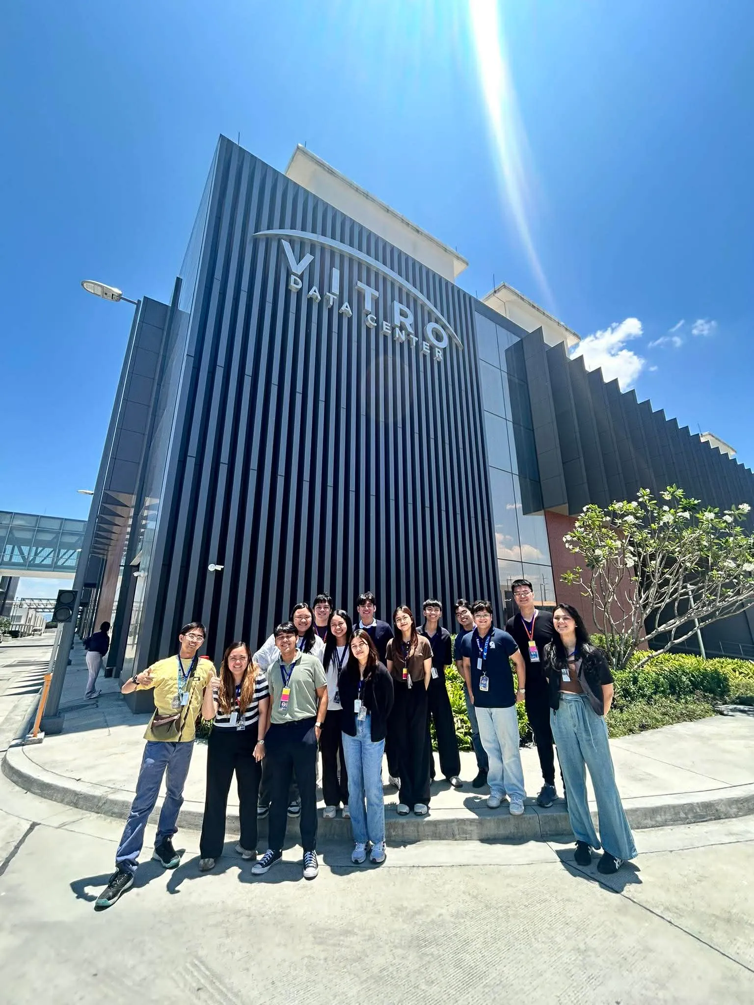 AECES SINAG '26 company tour group photo at Vitro